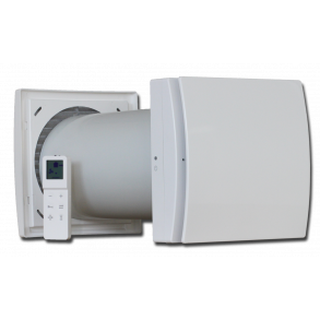 1-rums varmegenvindingsaggregat Aerauliqa Quantum NEXT 100, 25 m3/h, 100 mm, 230V, 50Hz