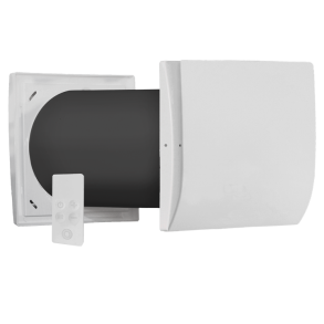 1-rums varmegenvindingsaggregat Quantum PULSAR 100, 25 m3/h, 100 mm, 230V, 50Hz